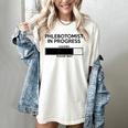 Phlebotomist In Progress Phlebotomy School Graduation Women's Comfort Colors T-Shirt Ivory