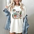 Plant Introvert Gardener Houseplant Botanical Women Men Kids Women's Comfort Colors T-Shirt Ivory