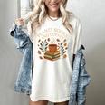 Plants Books And Coffee Nature Leaves Reading Book Lover Premium Tri-Blend Women's Comfort Colors T-Shirt Ivory