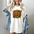 POW Comic Book Retro Artwork – Cartoon Collector Women's Comfort Colors T-Shirt Ivory POW Comic Book Retro Artwork – Cartoon Collector Women's Comfort Colors T-Shirt Ivory