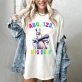 Preschool Graduate Shirt ABC 123 Mic Drop Llama Graduation Women's Comfort Colors T-Shirt Ivory