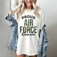 Proud Air Force Cousin Deployment Homecoming Graduation USAF Women's Comfort Colors T-Shirt Ivory
