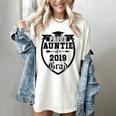 Proud Auntie Of a 2019 Grade Aunt Graduation Women's Comfort Colors T-Shirt Ivory