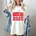 Proud Bonus Dad Of a Class Of 2025 Graduate Graduation Women's Comfort Colors T-Shirt Ivory