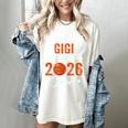 Proud GIGI Of 2026 Senior Basketball Student Graduation Women's Comfort Colors T-Shirt Ivory