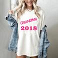 Proud Grandma Of a 2018 Senior Tshirt Graduation Women's Comfort Colors T-Shirt Ivory