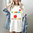 Proud Grandma Of Class Of 2024 Preschool Graduate Graduation Women's Comfort Colors T-Shirt Ivory