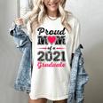 Proud Mom Of A 2021 Graduate Senior Graduation Women's Comfort Colors T-Shirt Ivory