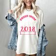 Proud Mom Of A Class 2018 Graduate Graduation T-Shirt Women's Comfort Colors T-Shirt Ivory