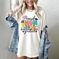 Proud Mom Class Of 2025 Kindergarten Graduate Graduation Women's Comfort Colors T-Shirt Ivory
