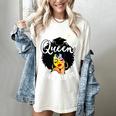Proud Queen PhD Doctorate Degree Graduation Woman Girl Women's Comfort Colors T-Shirt Ivory