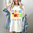 Proud Step-Dad Of 2023 Pre-K Graduate Fathers Day Graduation Women's Comfort Colors T-Shirt Ivory
