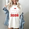 Proud Uncle Of A 2026 Graduate Senior Family Graduation Women's Comfort Colors T-Shirt Ivory