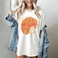 Queen Associate Degree Afrocentric Graduation T Shirt Women's Comfort Colors T-Shirt Ivory