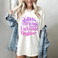 Quietly Thriving In Fictional Realms Book Lovers Women's Comfort Colors T-Shirt Ivory
