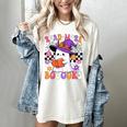 Read More Books Ghost Reading Book Teacher Halloween Women's Comfort Colors T-Shirt Ivory