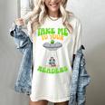 Take Me To Your Readers Alien Book Reading Bookaholic Women's Comfort Colors T-Shirt Ivory Take Me To Your Readers Alien Book Reading Bookaholic Women's Comfort Colors T-Shirt Ivory