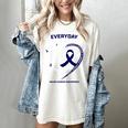 Remembrance Loving Memory Shirts Mom Colon Cancer Awareness Women's Comfort Colors T-Shirt Ivory