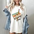 Retro Cassette Tape & Pencil Rewind Nostalgia Party 80s 90s Premium Women's Comfort Colors T-Shirt Ivory