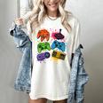 Retro Gamer Controller 80s 90s Video Game Arcade Nostalgia Women's Comfort Colors T-Shirt Ivory Retro Gamer Controller 80s 90s Video Game Arcade Nostalgia Women's Comfort Colors T-Shirt Ivory