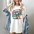Retro Old Cassette Tape Cartoon With Walker Nostalgia Premium Tri-Blend Women's Comfort Colors T-Shirt Ivory