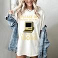 Retro Please Be Patient With Me I'm From The 1900s Computer Women's Comfort Colors T-Shirt Ivory