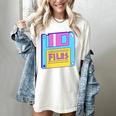 Retro TechnologyOld School Floppy Nostalgia 90s Generation Women's Comfort Colors T-Shirt Ivory Retro TechnologyOld School Floppy Nostalgia 90s Generation Women's Comfort Colors T-Shirt Ivory