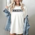 Senior 2026 MMXXVI Graduate Class Of 2026 Graduation Women's Comfort Colors T-Shirt Ivory