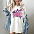 Senior 2027 Class Of 2027 Coquette Girl Pink Graduation 2027 Women's Comfort Colors T-Shirt Ivory