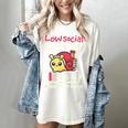 Snail Low Social Battery Need To Go Home Tee For Introvert Women's Comfort Colors T-Shirt Ivory