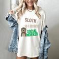 Social Work Student Masters Degree Graduation Women's Comfort Colors T-Shirt Ivory