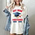 My Son Mastered It Shirt Masters Tee Graduate Graduation Women's Comfort Colors T-Shirt Ivory
