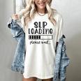Speech Pathologist Loading 2021 Graduation Speech Therapist Women's Comfort Colors T-Shirt Ivory
