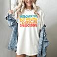 Speedcuber Introvert Cube Solver Speedsolving Speedcubing Women's Comfort Colors T-Shirt Ivory