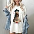 Spinone Italiano Dog Graduation Cap School Graduate Owner Men Women Kids Women's Comfort Colors T-Shirt Ivory