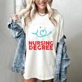 I Survived My Daughter's Nurse Degree School Graduation Women's Comfort Colors T-Shirt Ivory