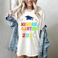 I Survived Kindergarten Graduation 2025 Graduate Boys Girls Women's Comfort Colors T-Shirt Ivory