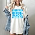 I Survived Medical School Class Of 2018 Graduation Women's Comfort Colors T-Shirt Ivory
