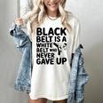 Taekwondo Belt Club Graduation Women's Comfort Colors T-Shirt Ivory