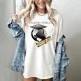 Valedictorian University Of Hard Knocks Graduation Tshirt Women's Comfort Colors T-Shirt Ivory