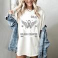 I Wear Gray In Memory Of My Dad Brain Cancer Awareness Women's Comfort Colors T-Shirt Ivory I Wear Gray In Memory Of My Dad Brain Cancer Awareness Women's Comfort Colors T-Shirt Ivory