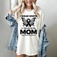 I Wear In Memory Of My Mom Butterfly Lung Cancer Women's Comfort Colors T-Shirt Ivory