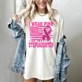 I Wear Pink In Memory Of My Stepdaughter Breast Cancer Women's Comfort Colors T-Shirt Ivory