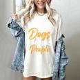 Wears Loves Dogs Avoids People I Introvert Women's Comfort Colors T-Shirt Ivory Wears Loves Dogs Avoids People I Introvert Women's Comfort Colors T-Shirt Ivory
