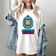 Women's Adulting Is A Myth Retro Pixel Pet Nostalgia Millennials Women's Comfort Colors T-Shirt Ivory