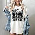 Wrestling Senior 2026 Graduation Women's Comfort Colors T-Shirt Ivory