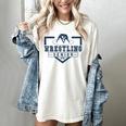 Wrestling Senior Night Wrestling Senior 2025 Graduation 66 Women's Comfort Colors T-Shirt Ivory