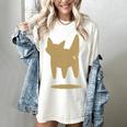 Yk2 Cat With Tomboy Tail 90s Nostalgia Downtown Indie Premium Tri-Blend Women's Comfort Colors T-Shirt Ivory