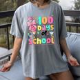 100th Day Of School Teacher Books 100 Days Of School Women Women's Comfort Colors T-Shirt Gray 100th Day Of School Teacher Books 100 Days Of School Women Women's Comfort Colors T-Shirt Gray