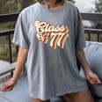 1977 Class Reunion Retro Class Of 77 High School Graduation Women's Comfort Colors T-Shirt Gray